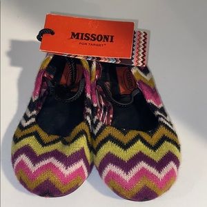 Missoni for target chevron girls slip on size 7